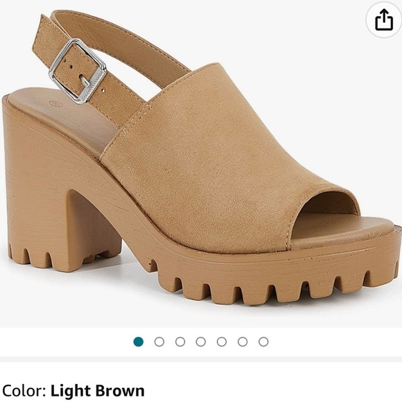 Shoes - Chunky Sandals - Size 8